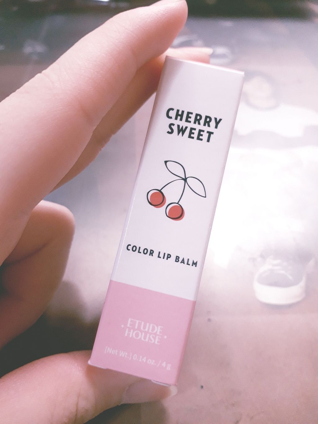 チェリースイート カラーリップバーム/ETUDE/口紅を使ったクチコミ(1枚目)