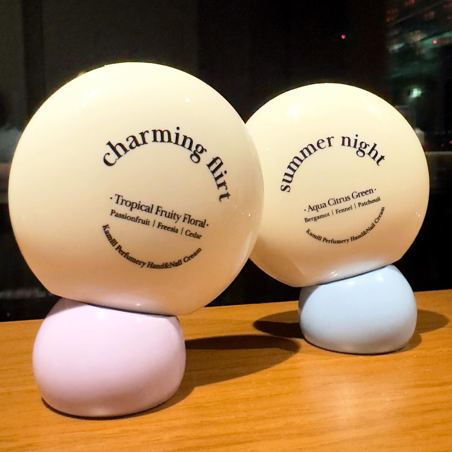 パフューマリー ハンド＆ネイルクリーム サマーナイト 50ml/カミール/ハンドクリームを使ったクチコミ（1枚目）