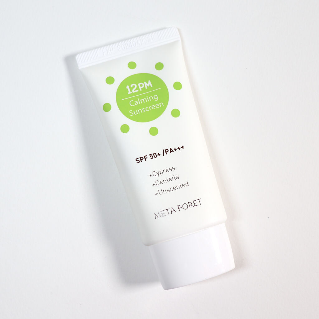 12PM カーミングサンスクリーン/meta foret /日焼け止めクリームを使ったクチコミ（1枚目）