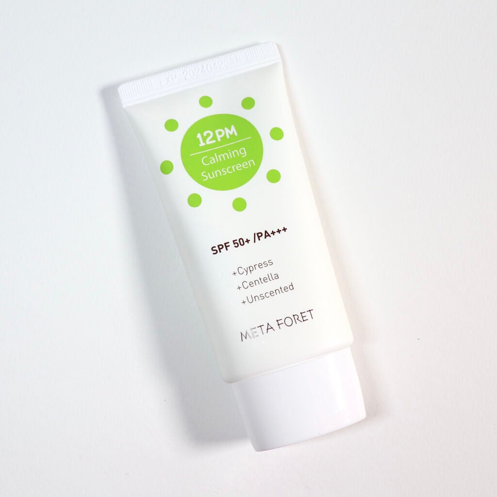 12PM カーミングサンスクリーン/meta foret /日焼け止めクリームを使ったクチコミ(1枚目)