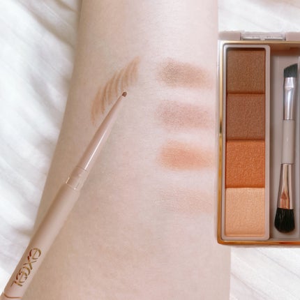 カラーエディットパウダーブロウ/excel/パウダーアイブロウを使ったクチコミ(4枚目)