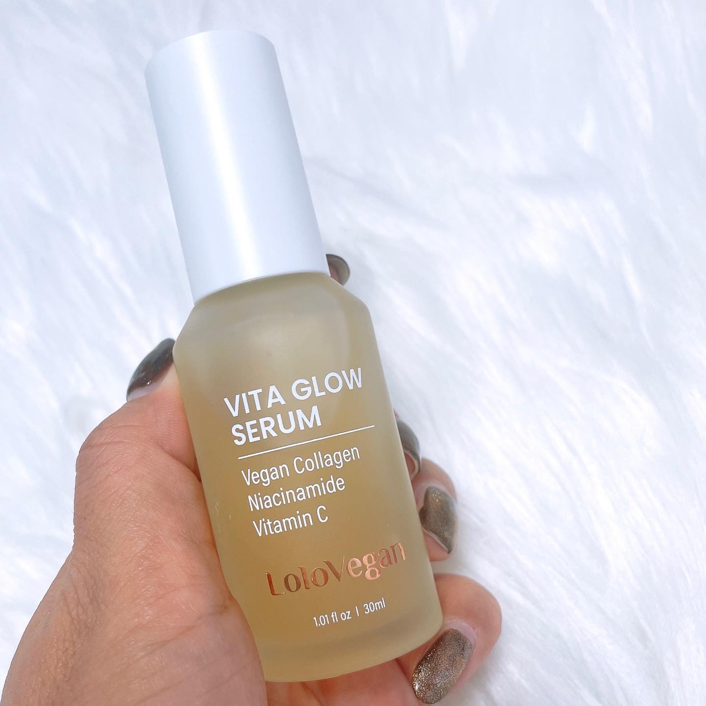 シトラスゆずバイタライジングセラム/Lolovegan/美容液を使ったクチコミ（2枚目）