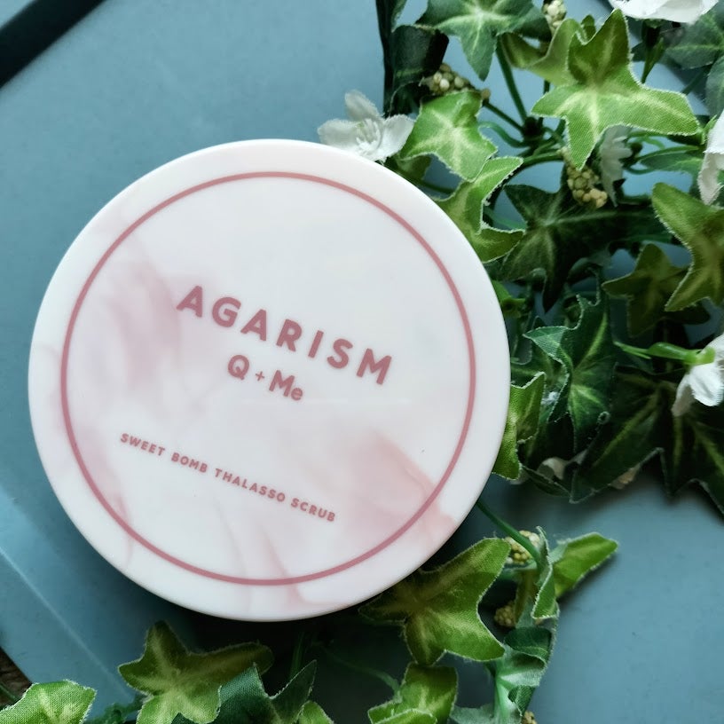 キューミースウィートボムタラソスクラブ ピオニーブーケの香り/AGARISM/ボディスクラブを使ったクチコミ(1枚目)