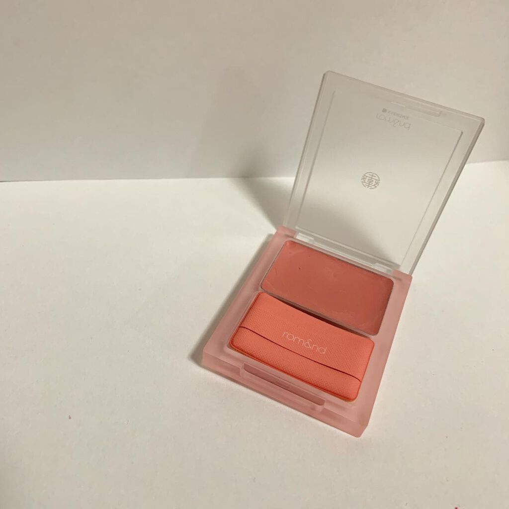 シースルーメルティングチーク/rom&nd/ジェル・クリームチークを使ったクチコミ(2枚目)