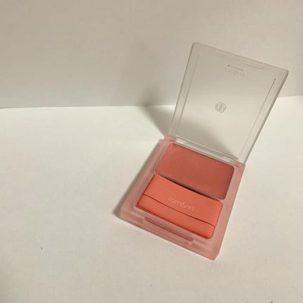 シースルーメルティングチーク/rom&nd/ジェル・クリームチークを使ったクチコミ(2枚目)