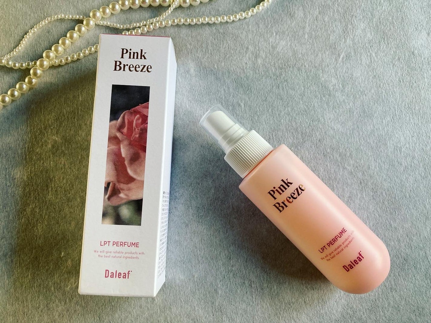 パフュームヘアパックインミスト Pink Breeze/Daleaf/アウトバストリートメントを使ったクチコミ(1枚目)