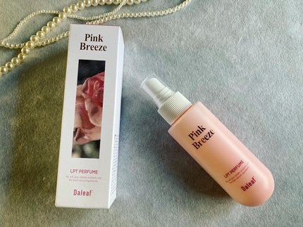パフュームヘアパックインミスト Pink Breeze/Daleaf/アウトバストリートメントを使ったクチコミ(1枚目)