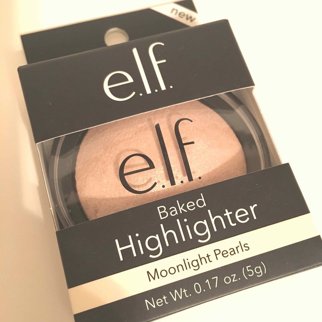 ベイクドハイライター/e.l.f. Cosmetics/パウダーハイライトを使ったクチコミ（2枚目）