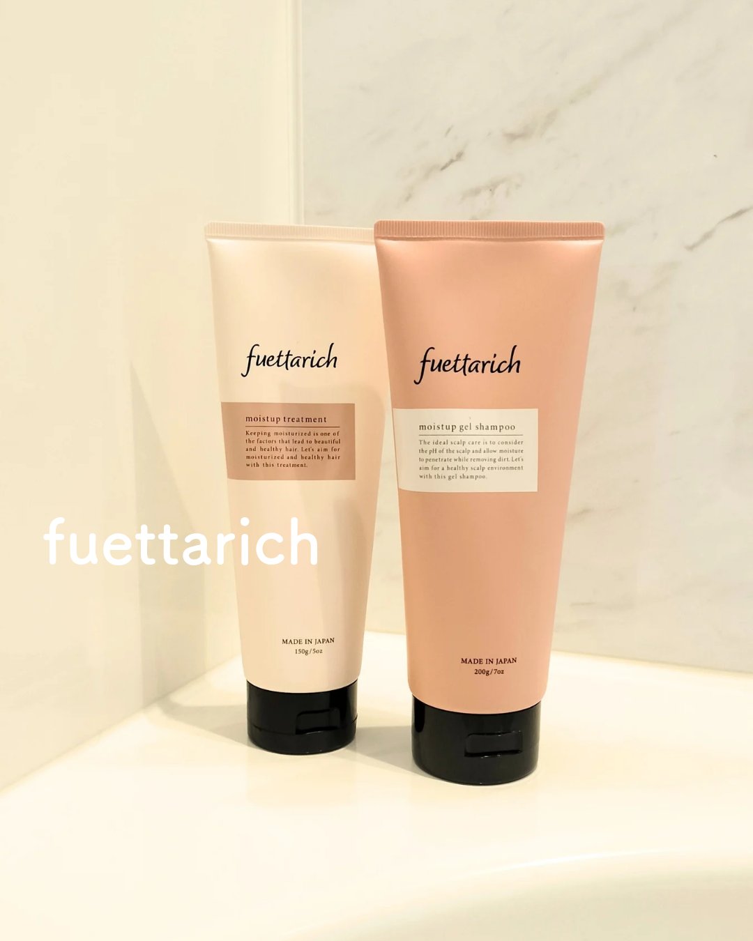 モイストアップ ジェル シャンプー/トリートメント / fuettarich