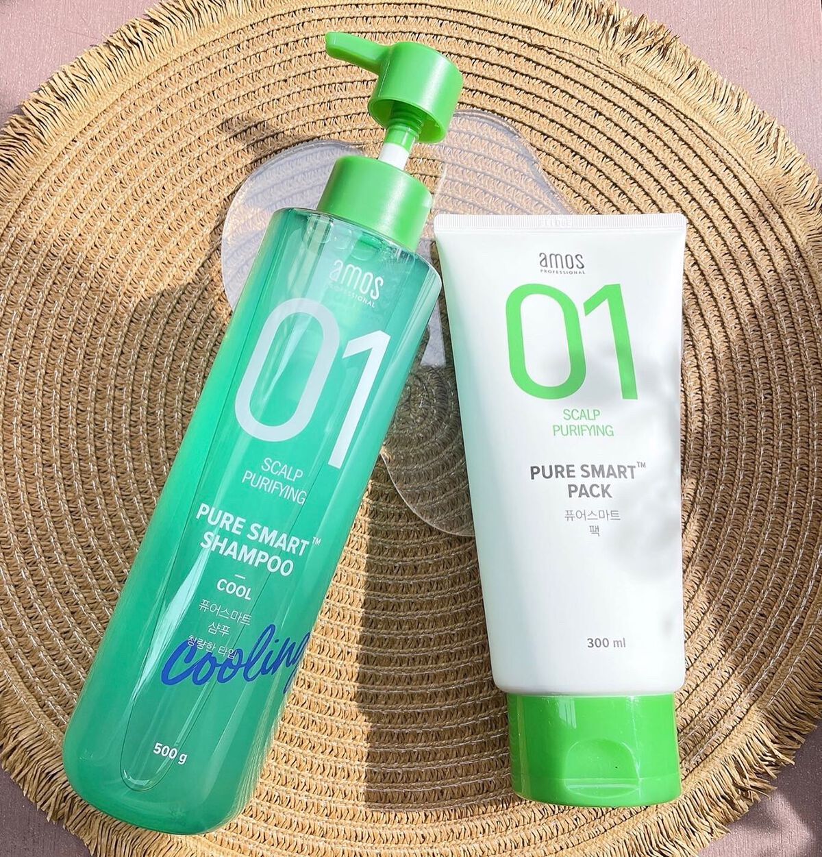 ピュアスマートシャンプー(クール/モイスト/フレッシュ)/amos PROFESSIONAL/サロンシャンプーを使ったクチコミ（1枚目）