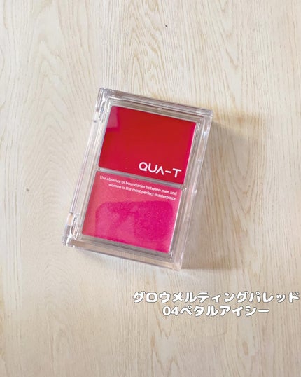 ザグラスタトゥーティント/QUA-T/リップティントを使ったクチコミ(2枚目)