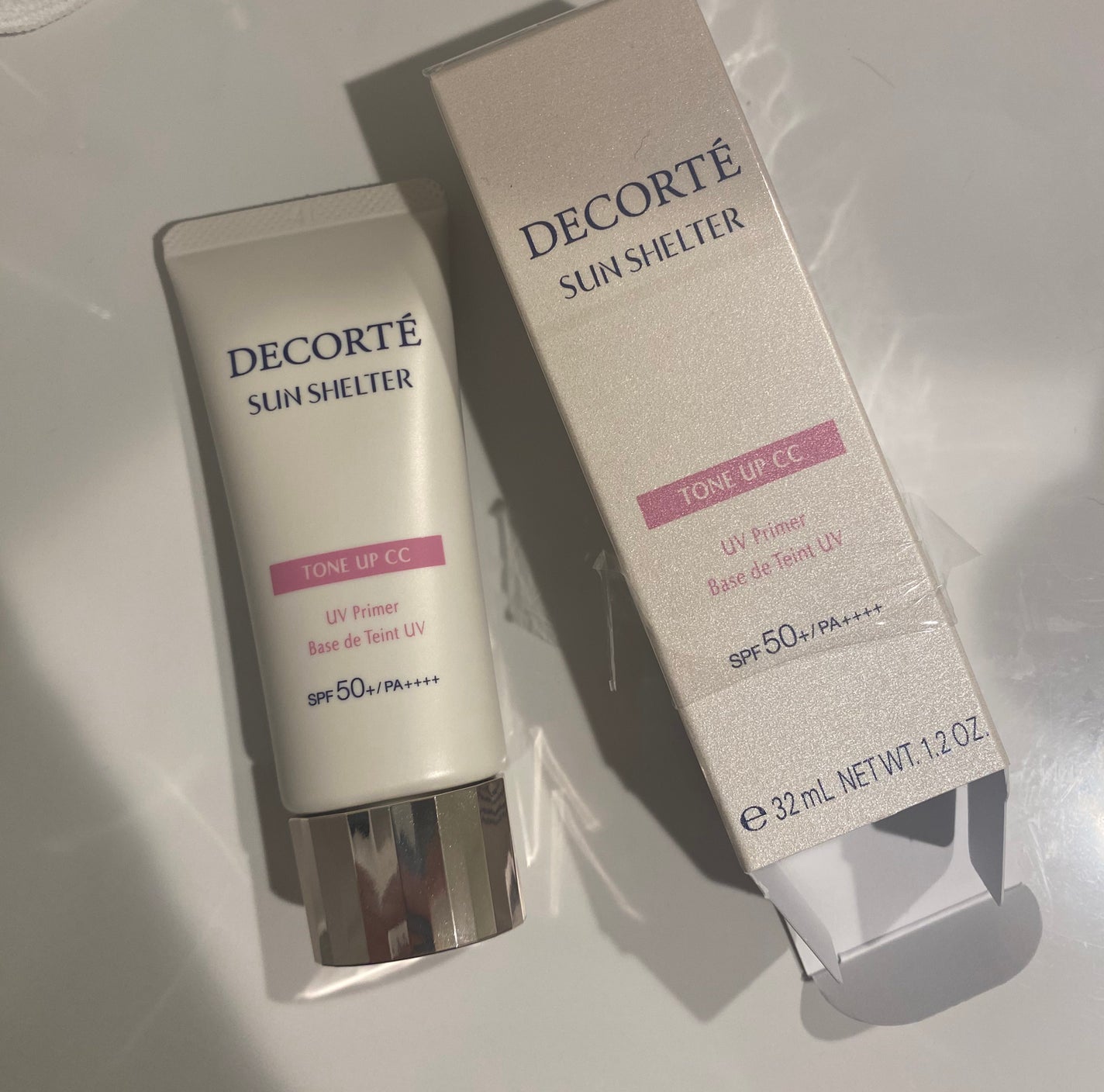 サンシェルター マルチ プロテクション トーンアップCC/DECORTÉ/化粧下地を使ったクチコミ(1枚目)