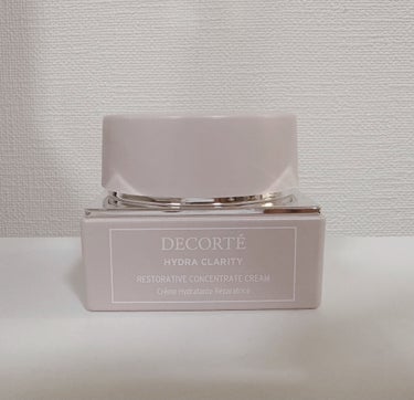 イドラクラリティ　コンセントレート クリーム  50g(本体)/DECORTÉ/フェイスクリームを使ったクチコミ（1枚目）