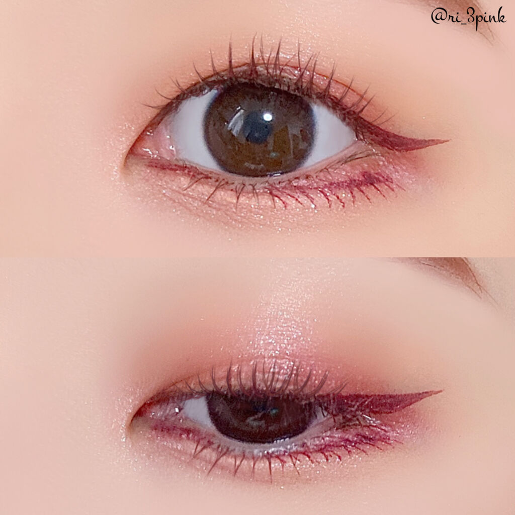 スキルレスライナー/LUMIURGLAS/リキッドアイライナーを使ったクチコミ（3枚目）