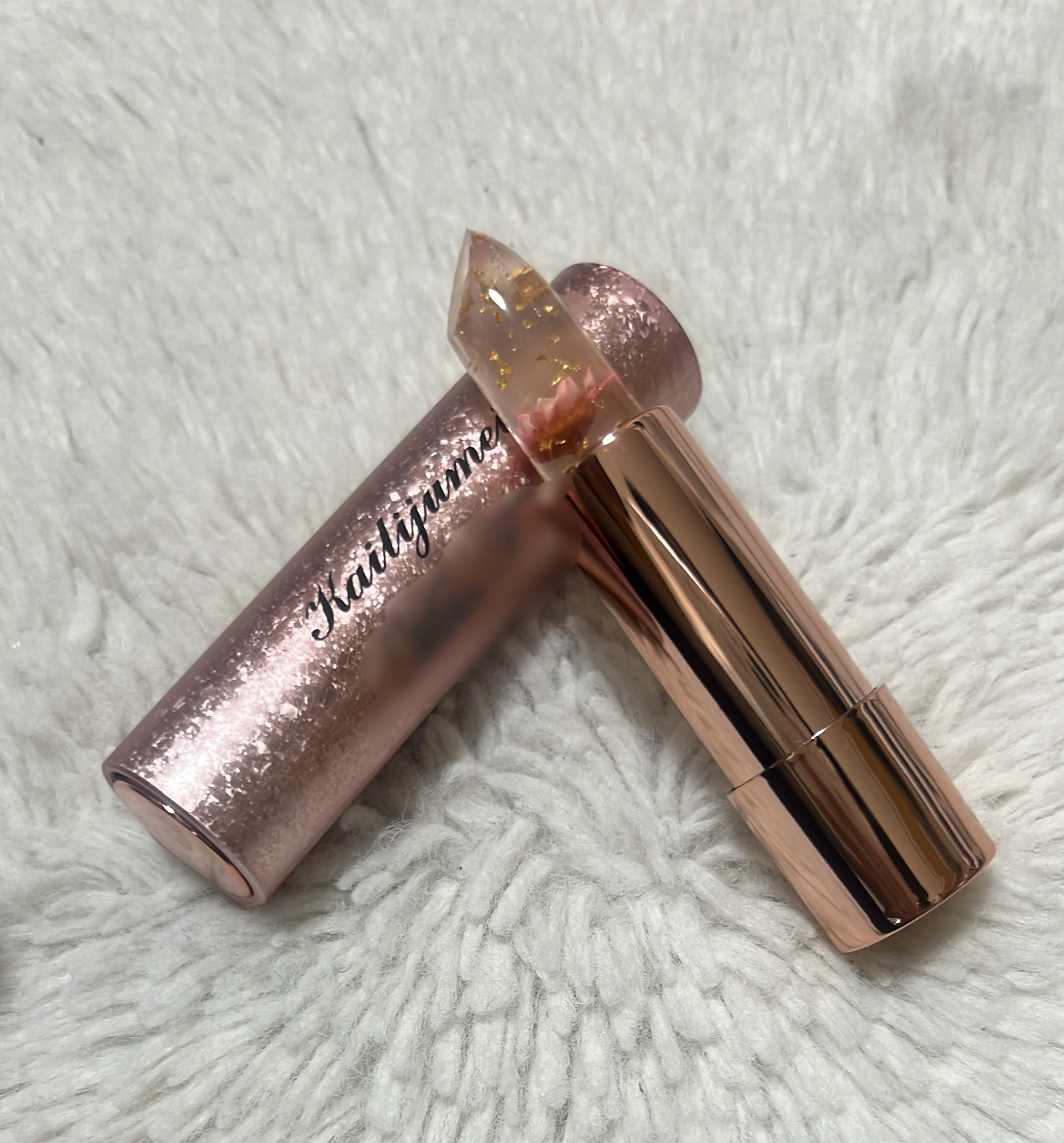 フラワーリップ 日本限定ピンクゴールドモデル ピンクPG/Kailijumei/口紅を使ったクチコミ（1枚目）