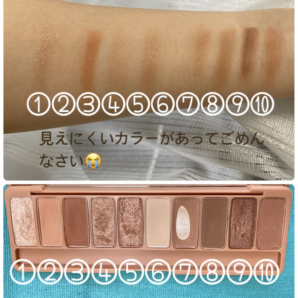 プレイカラー アイシャドウ/ETUDE/アイシャドウパレットを使ったクチコミ（2枚目）