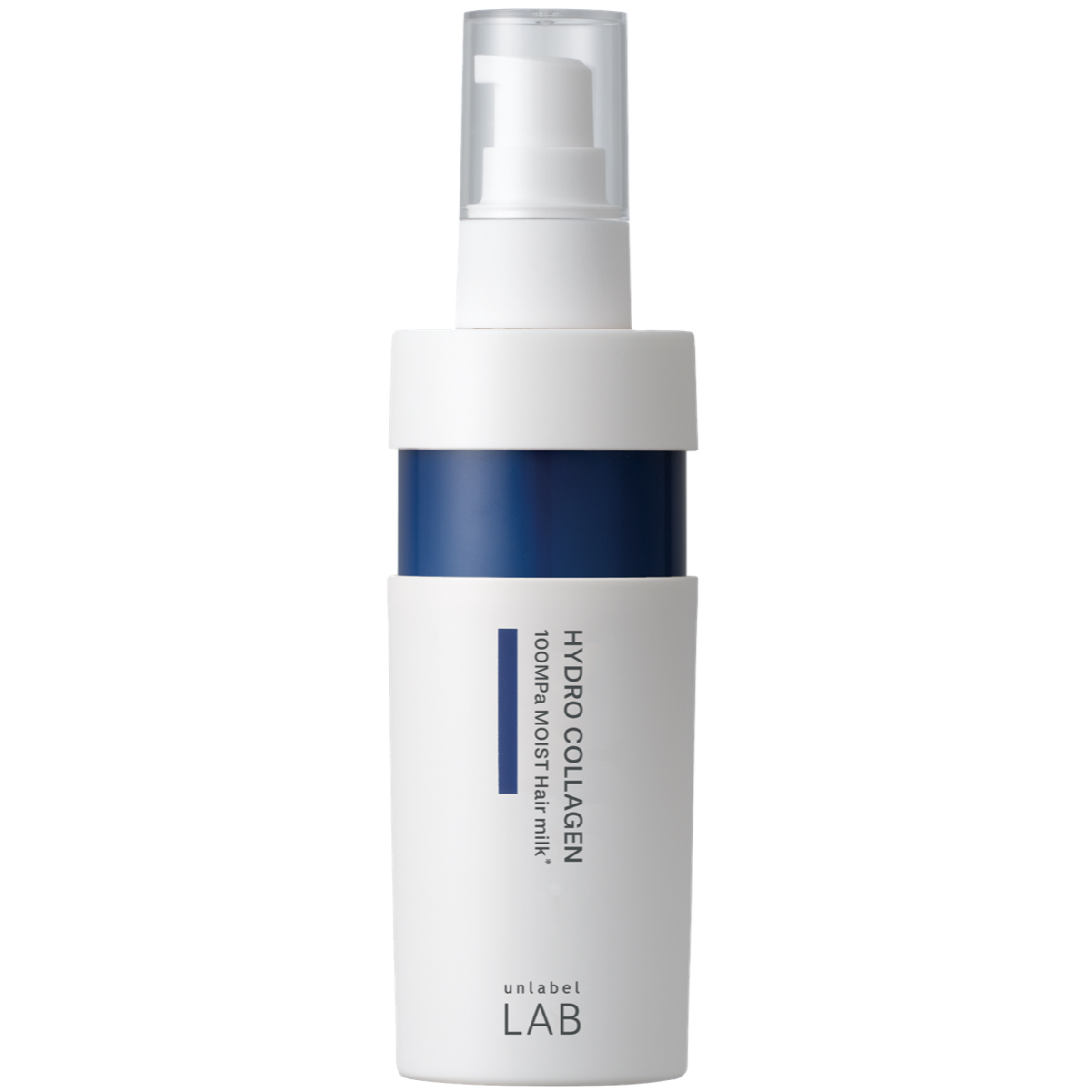  超高圧*¹浸透型ハイドロコラーゲン*⁸配合　集中美容液ヘアミルク / unlabel