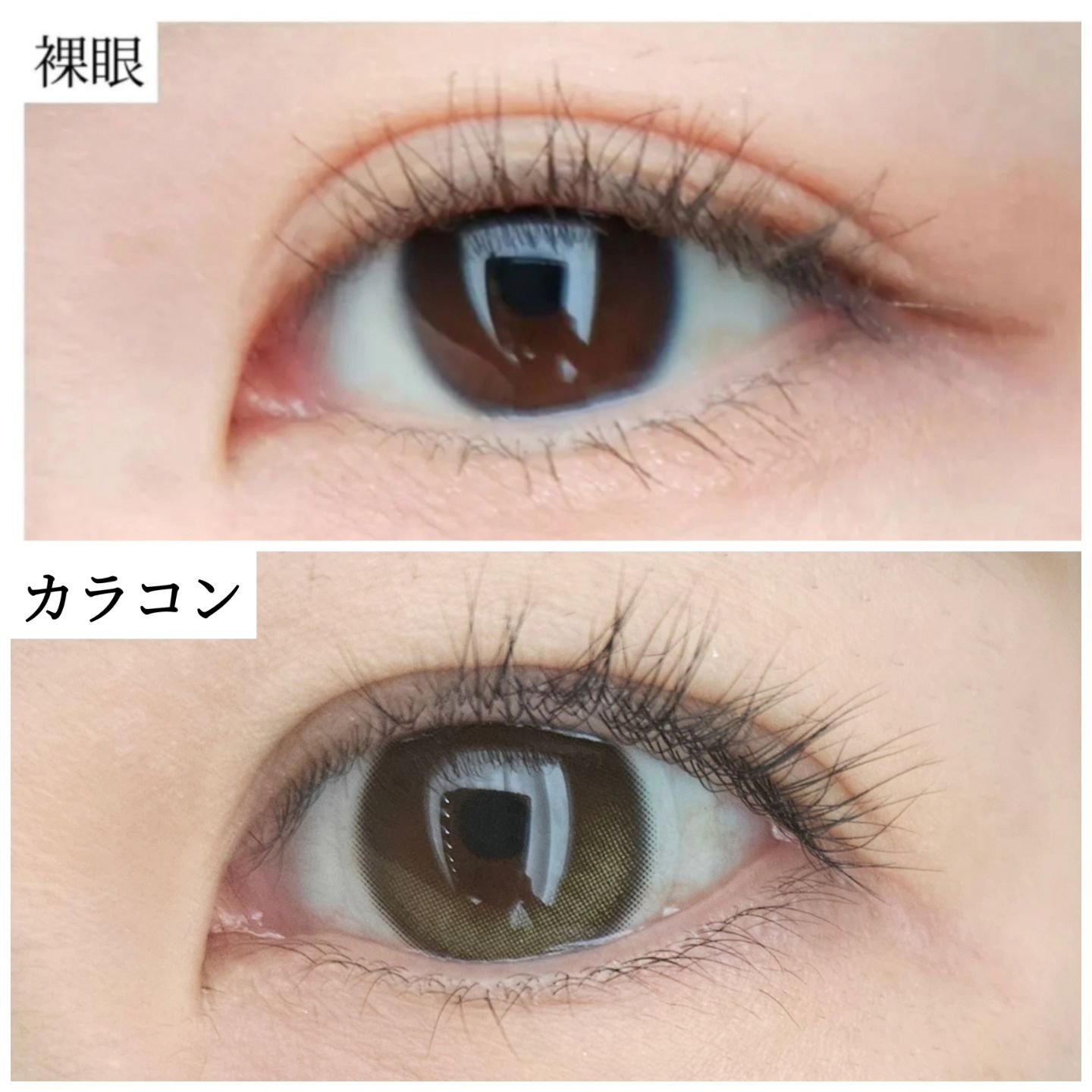 Glowy 1day/OLENS/ワンデー（１DAY）カラコンを使ったクチコミ（3枚目）