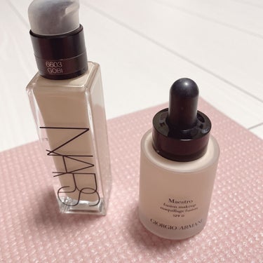 ナチュラルラディアント ロングウェアファンデーション/NARS/リキッドファンデーションを使ったクチコミ（1枚目）