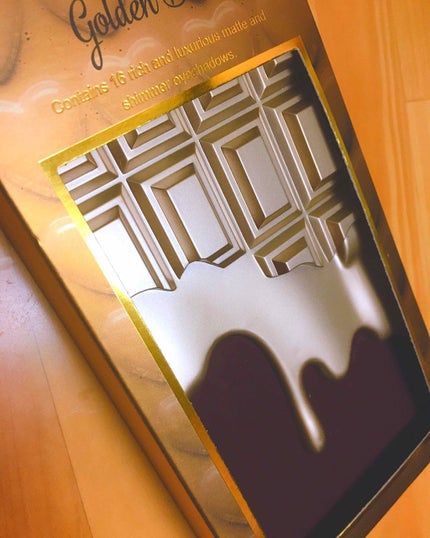 アイラブチョコレート ゴールデンバー/MAKEUP REVOLUTION/アイシャドウパレットを使ったクチコミ(1枚目)