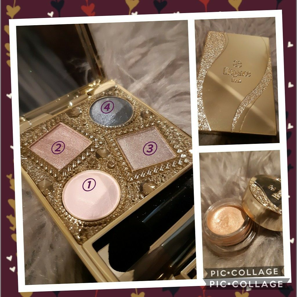 エレガンス ヌーヴェル アイズ/Elégance/アイシャドウパレットを使ったクチコミ（1枚目）