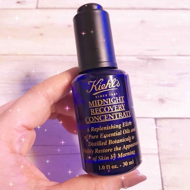 Kiehl's キールズ ミッドナイトボタニカル コンセントレートのクチコミ「寝不足をなかったことにする美容液オイル💗

＊

キールズ
ミッドナイトボタニカルコンセントレ.....」（1枚目）