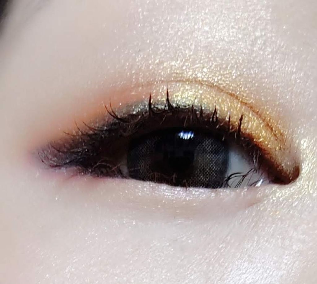 スナイプジェルライナー/インテグレート/ジェルアイライナーを使ったクチコミ（3枚目）