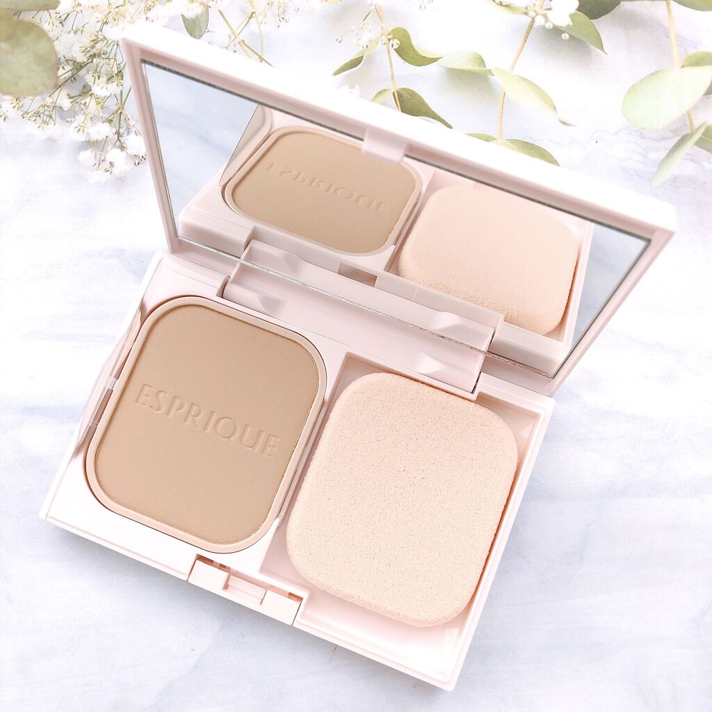 シンクロフィット パクト EX OC-410 オークル/ESPRIQUE/パウダーファンデーションを使ったクチコミ（1枚目）