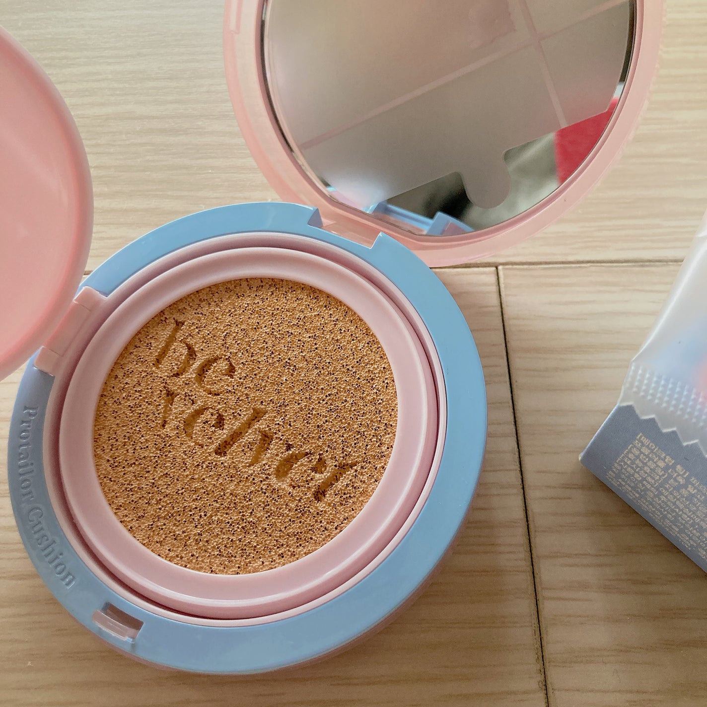 プロテーラービーベルベットカバークッション/espoir/クッションファンデーションを使ったクチコミ(3枚目)