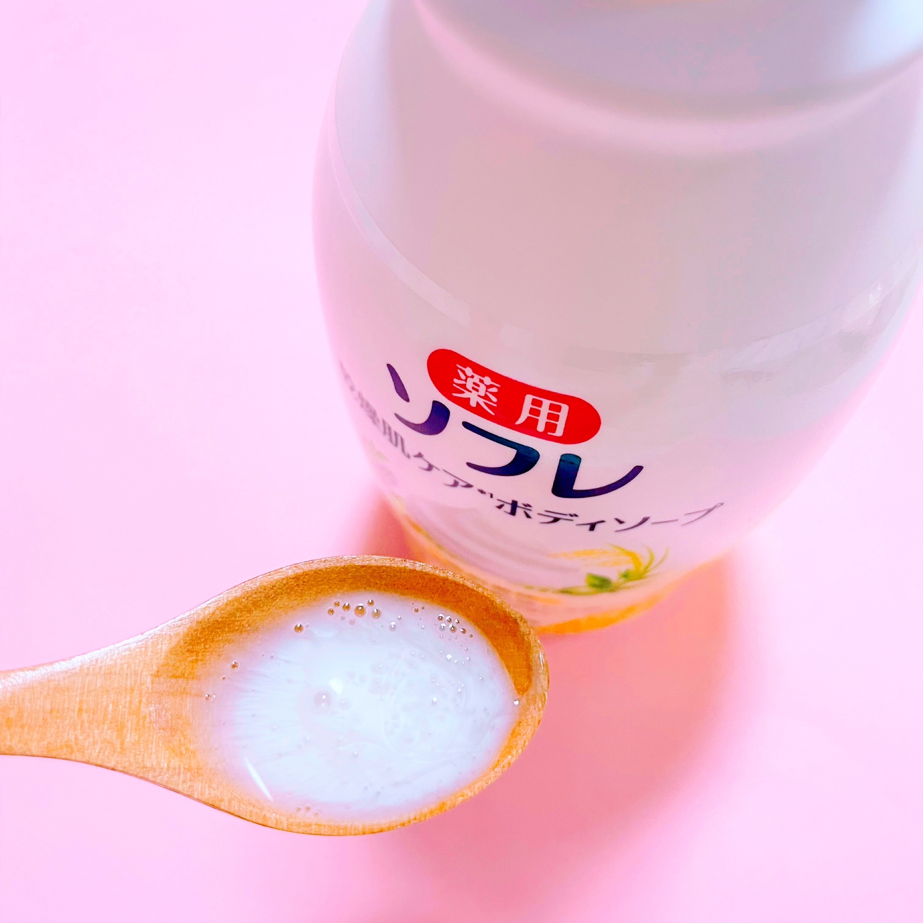 薬用ソフレ　乾燥肌ケアボディソープ 本体ボトル（450ml）/薬用ソフレ/ボディソープを使ったクチコミ（2枚目）