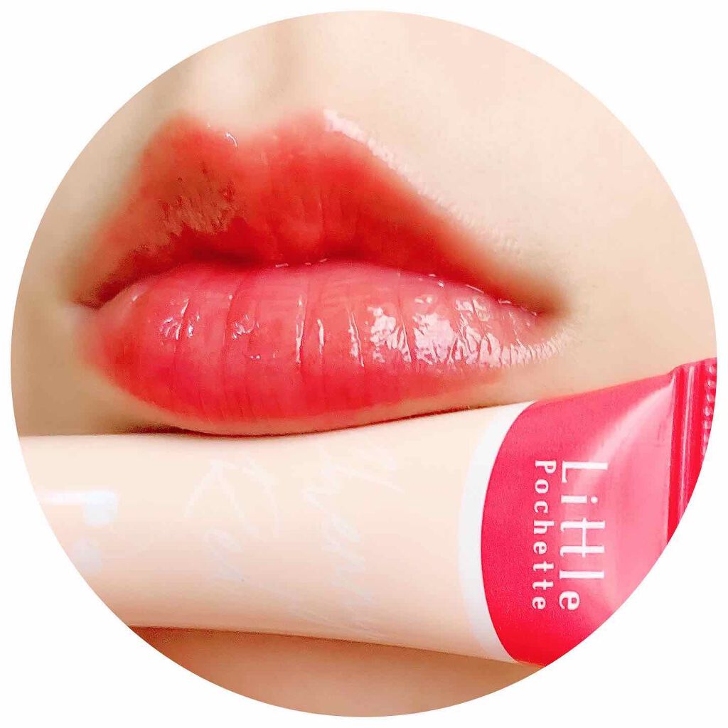 ミニカラーリップ/Little Pochette/リップグロスを使ったクチコミ(3枚目)