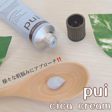 cica cream/PUI/フェイスクリームを使ったクチコミ（1枚目）