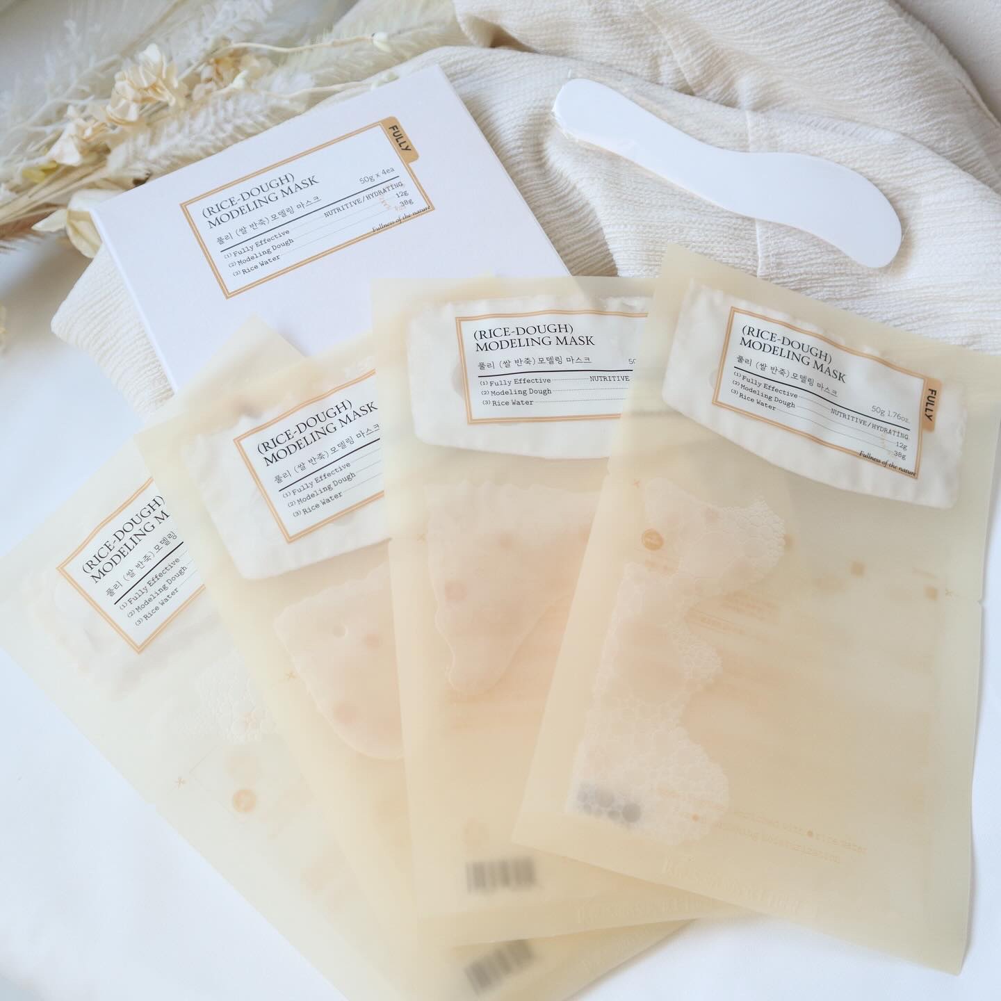 米モデリングマスク/FULLY/シートマスク・パックを使ったクチコミ（2枚目）