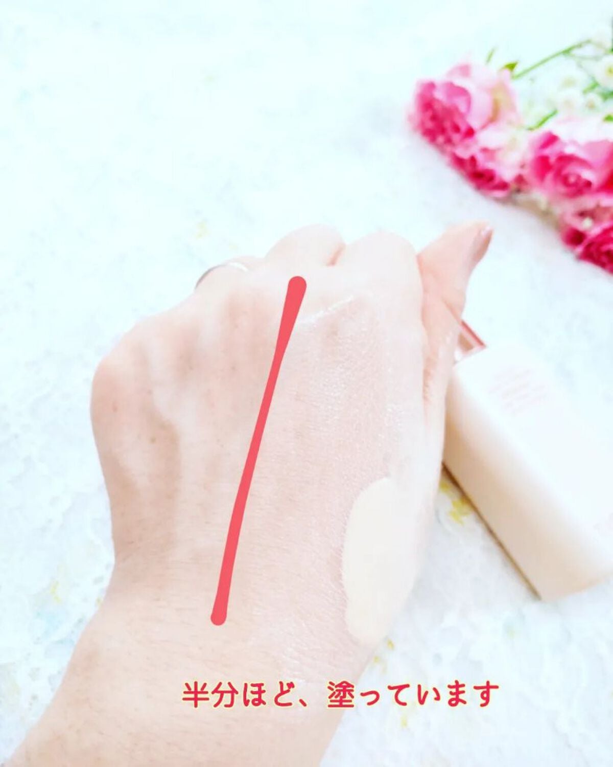 マスクフィットトーンアップエッセンス/TIRTIR(ティルティル)/化粧下地を使ったクチコミ(5枚目)