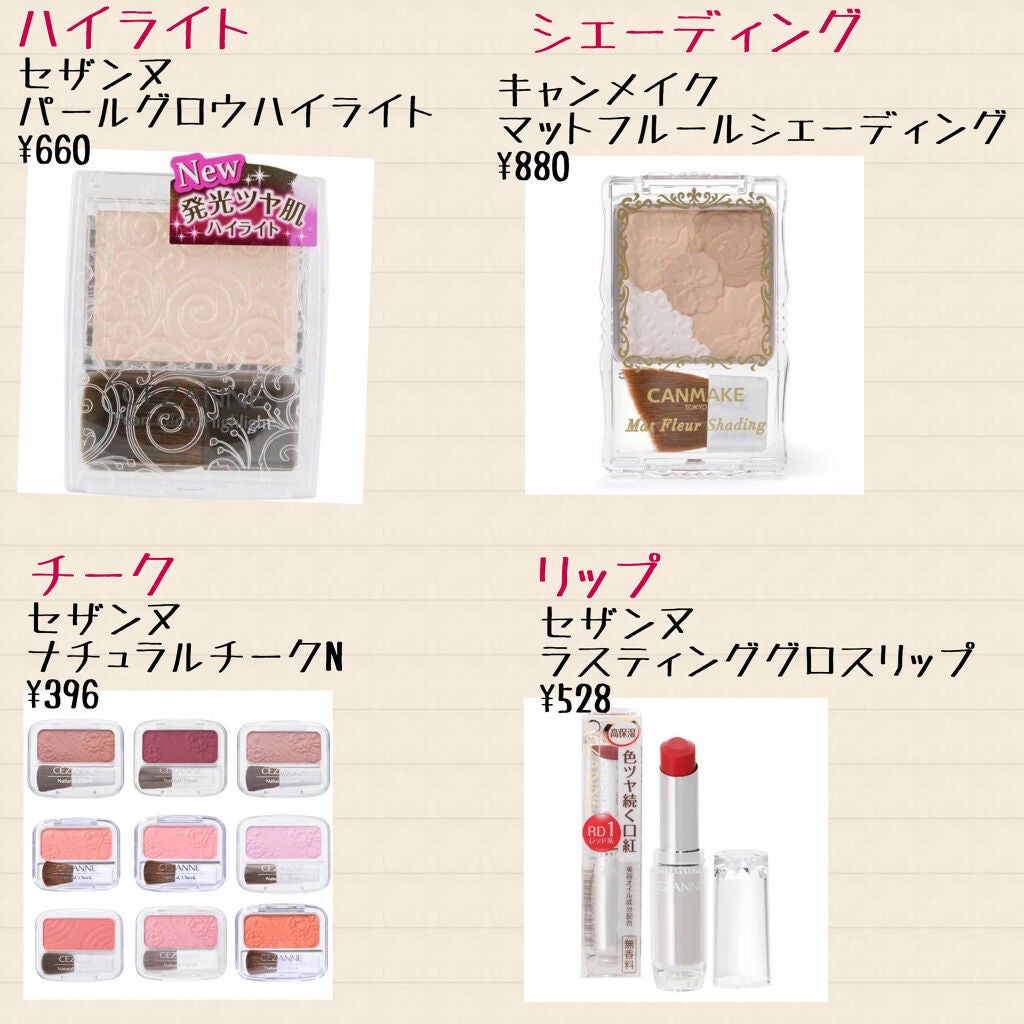 ラスティンググロスリップ/CEZANNE/口紅を使ったクチコミ(3枚目)