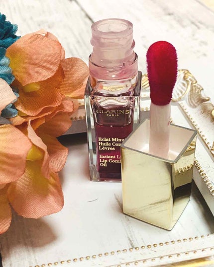 コンフォート リップオイル /CLARINS/リップグロスを使ったクチコミ(2枚目)