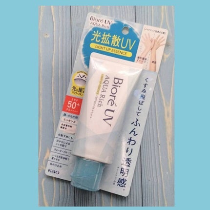 ビオレUV アクアリッチ ライトアップエッセンス/ビオレ/日焼け止めクリームを使ったクチコミ(4枚目)