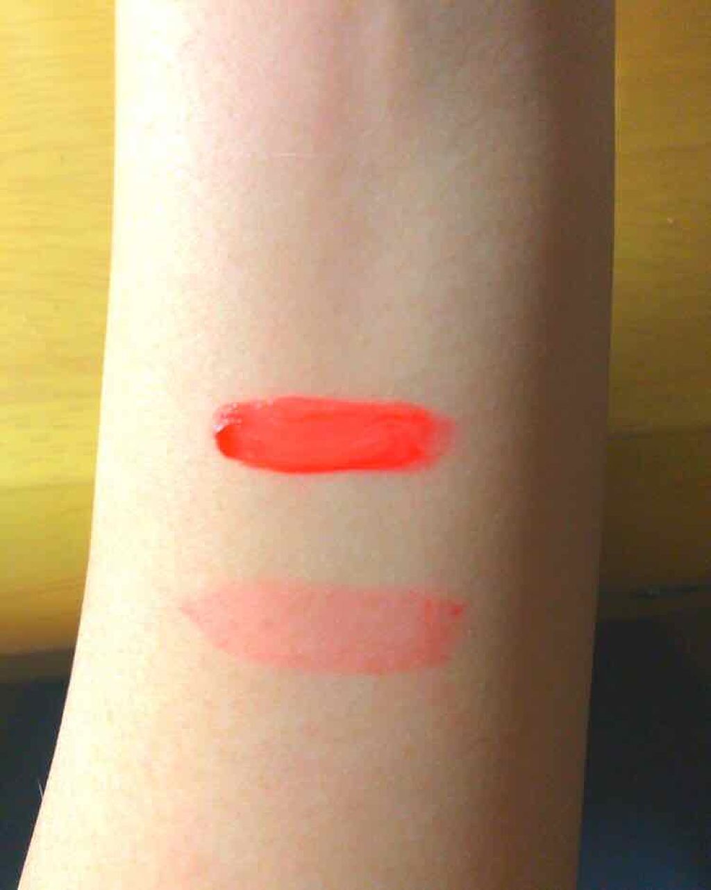 MCウォーターティントグロス/3COINS/リップティントを使ったクチコミ（2枚目）