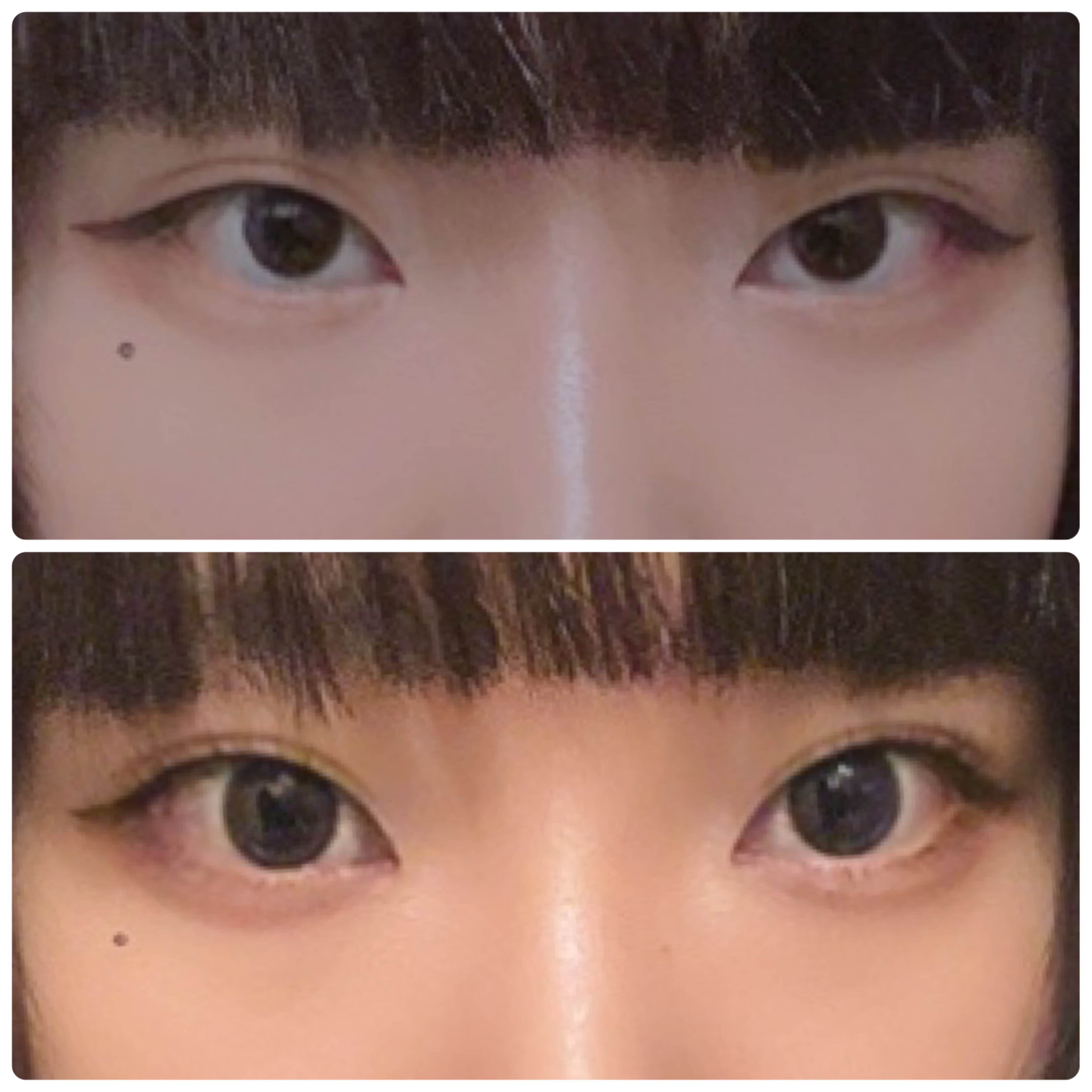 バンビシリーズ ワンデー ナチュラル Natural Black/AngelColor/ワンデー（１DAY）カラコンを使ったクチコミ（2枚目）