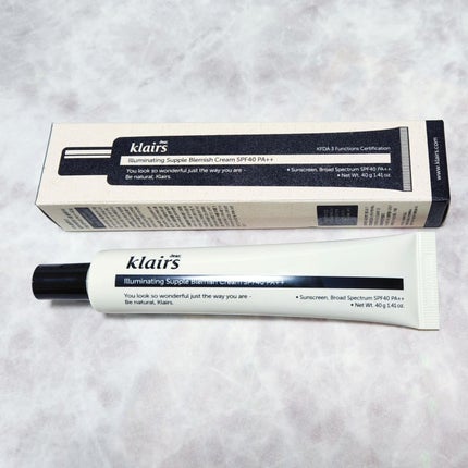 イルミネーティングサプルブレミッシュクリーム(40ml)/Klairs/化粧下地を使ったクチコミ(2枚目)