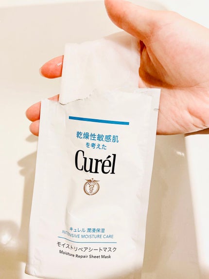 潤浸保湿 モイストリペアシートマスク/キュレル/シートマスク・パックを使ったクチコミ(2枚目)