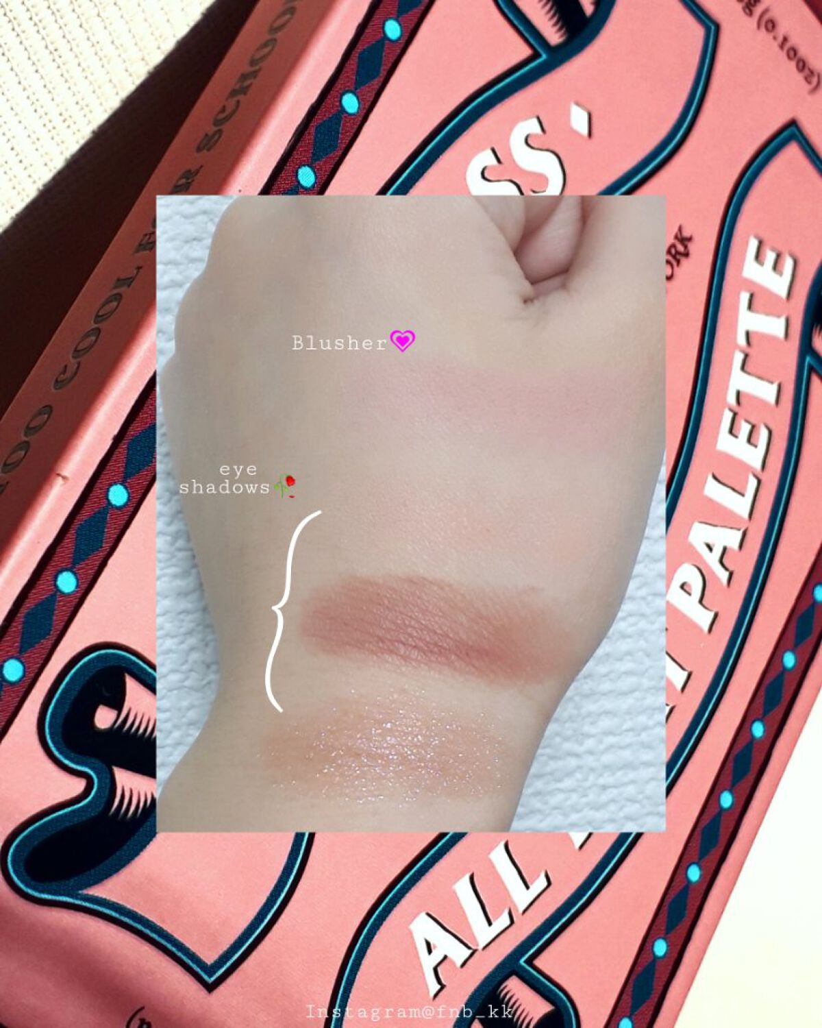 バイロダンオールザットパレット/too cool for school/アイシャドウパレットを使ったクチコミ(4枚目)