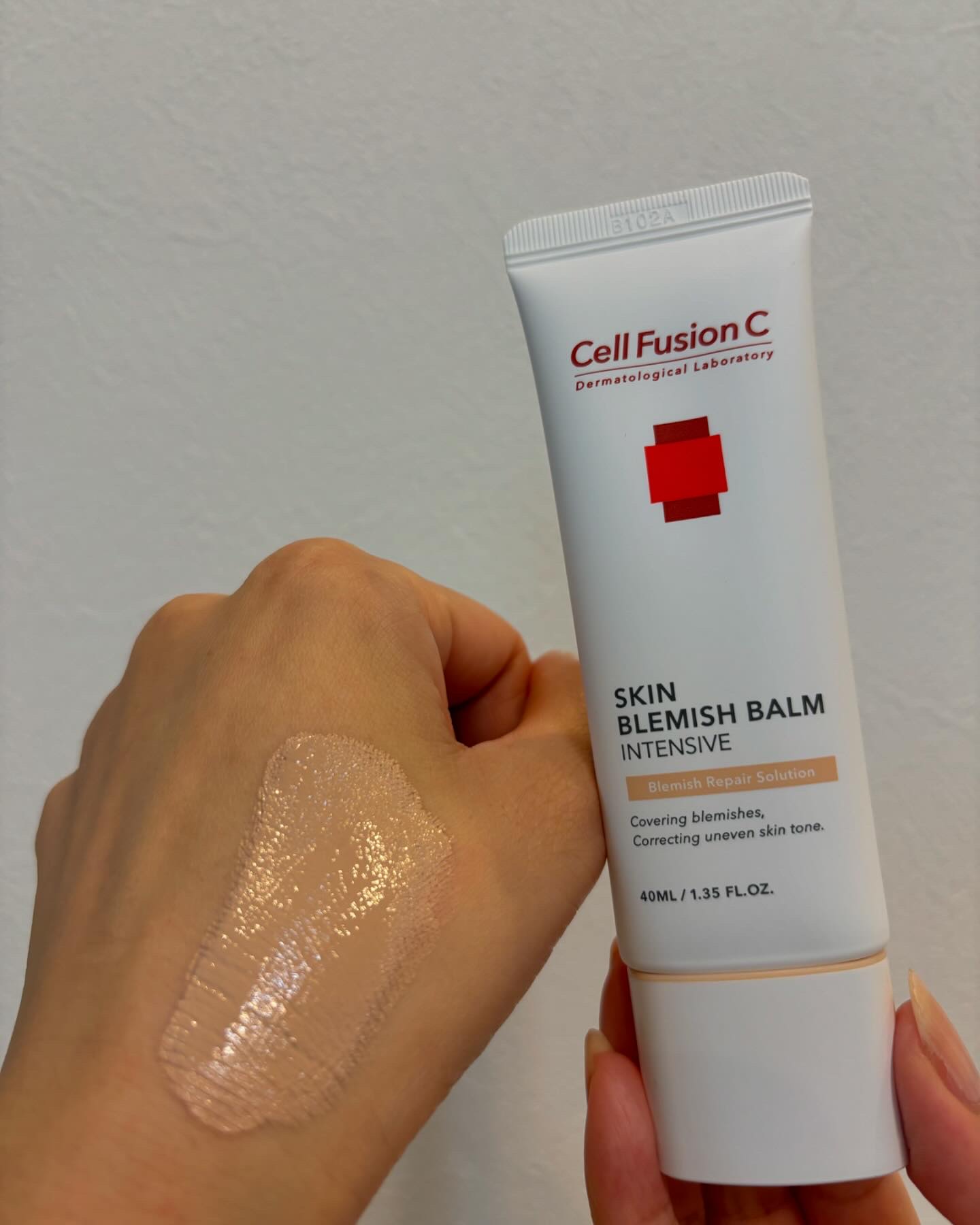 スキンブレミッシュバーム/Cell Fusion C(セルフュージョンシー)/化粧下地を使ったクチコミ（3枚目）