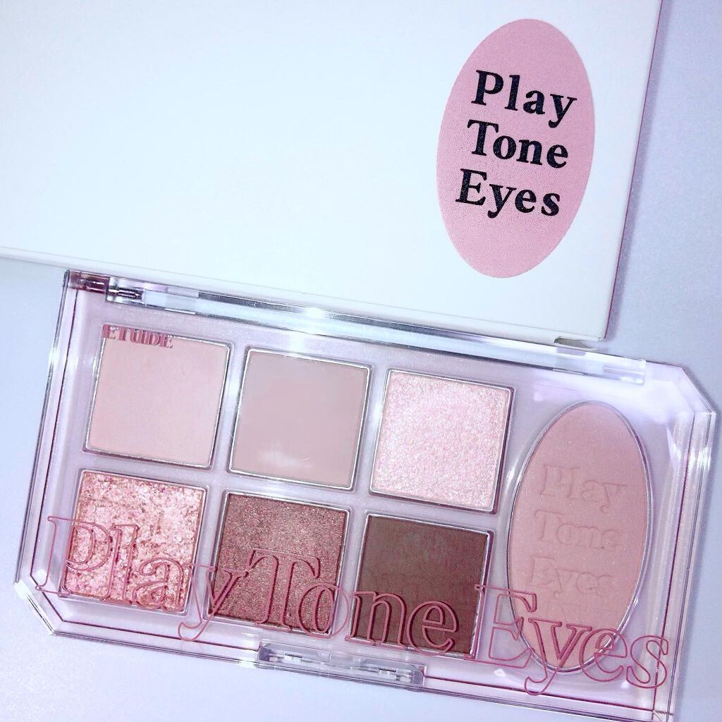 プレイトーンアイパレット カシミアモーヴ/ETUDE/アイシャドウパレットを使ったクチコミ（1枚目）