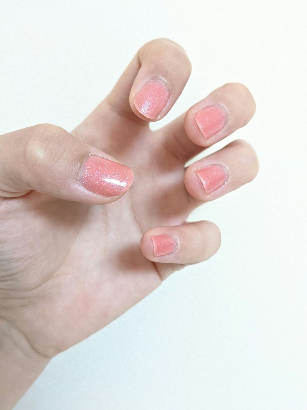 LJ ジェルネイルベースコート/セリア/ジェルネイルを使ったクチコミ（1枚目）