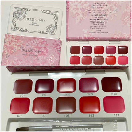ジルスチュアート ルージュ リップブロッサム 210 burgundy dahlia/JILL STUART/口紅の画像
