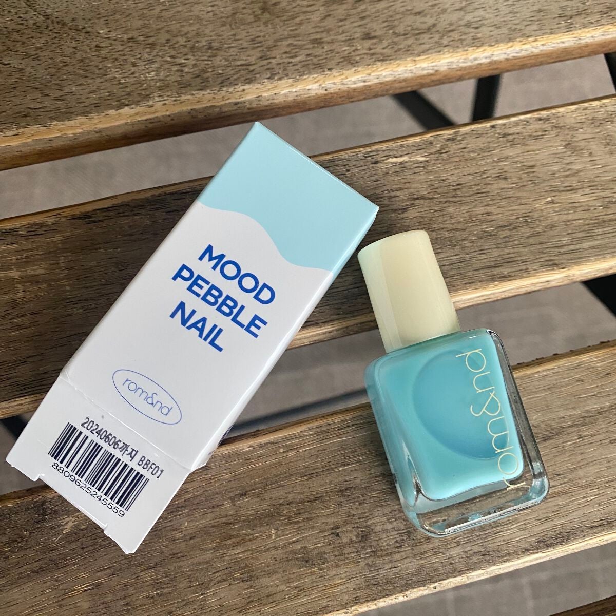 ムードペブルネイル/rom&nd/マニキュアを使ったクチコミ(3枚目)