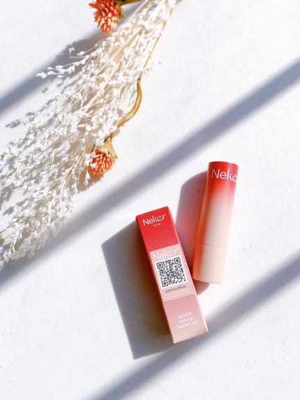 ベールレイヤーマットリップ/Neker /口紅を使ったクチコミ(7枚目)