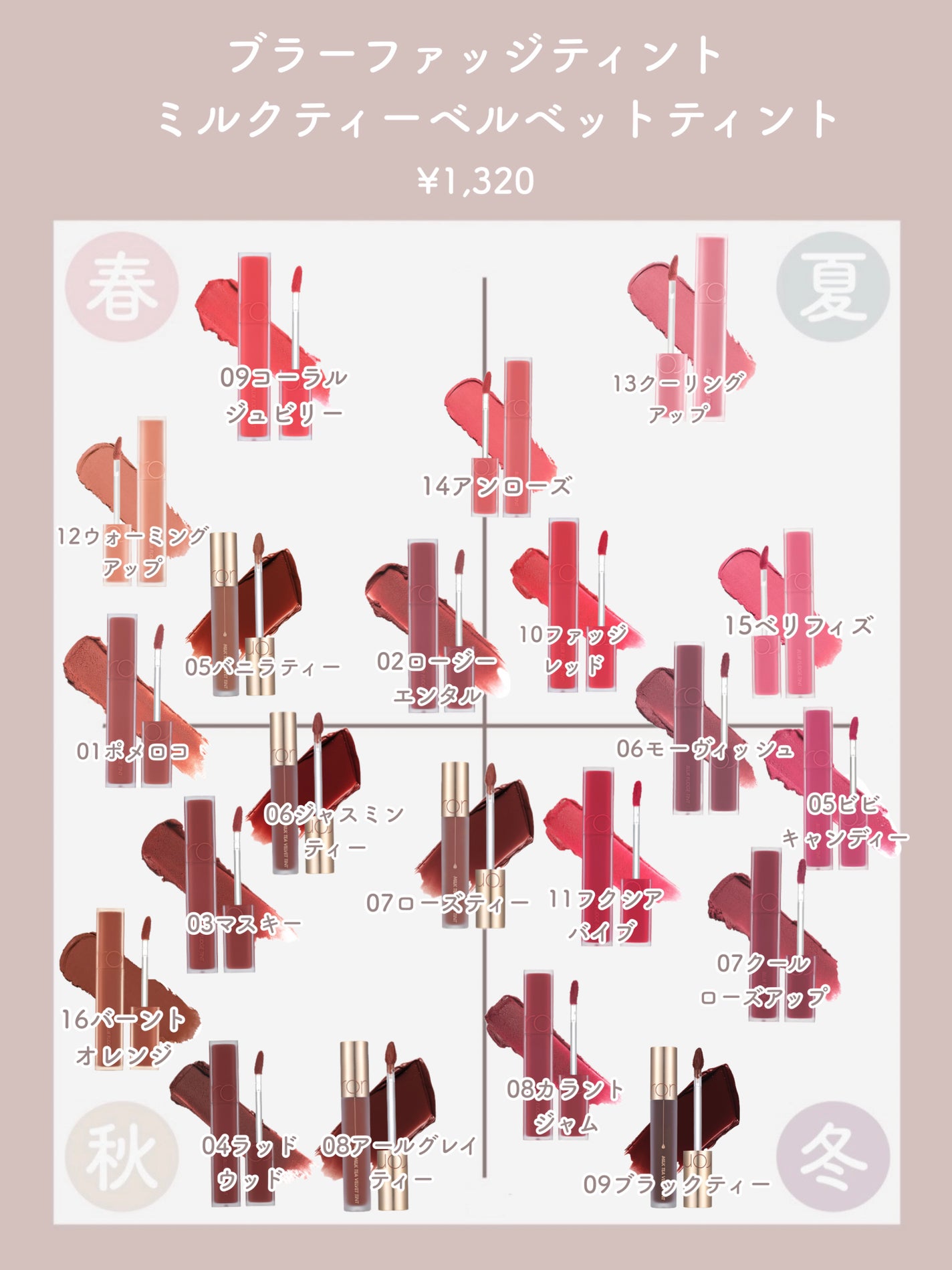 ジューシーラスティングティント/rom&nd/リップティントを使ったクチコミ(10枚目)