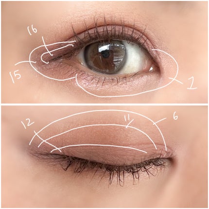 ソフトブラーリングアイパレット/wakemake/アイシャドウパレットを使ったクチコミ(10枚目)